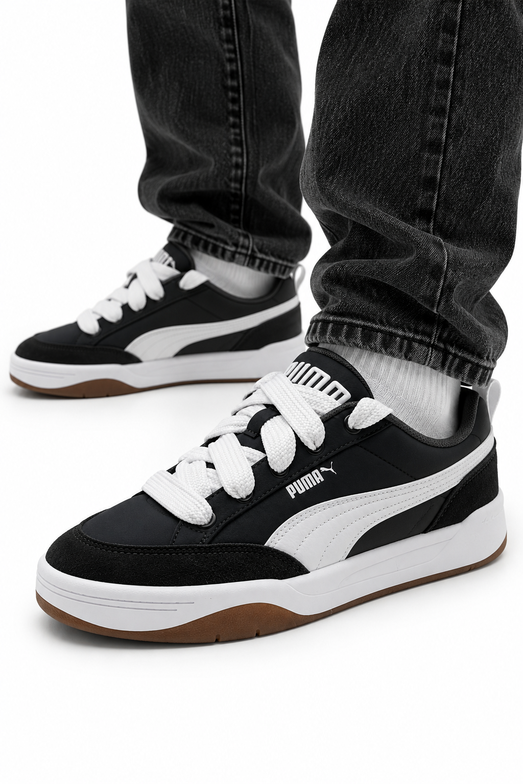 Puma PARK LIFESTYLE STRONG GRIS BLANCO