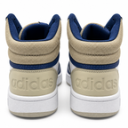Adidas HOOPS 3.0 MID BCO AZUL CAFÉ