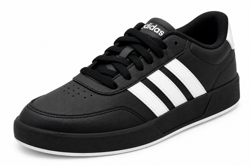 Adidas BREAKNET 3 J NEGRO BLANCO