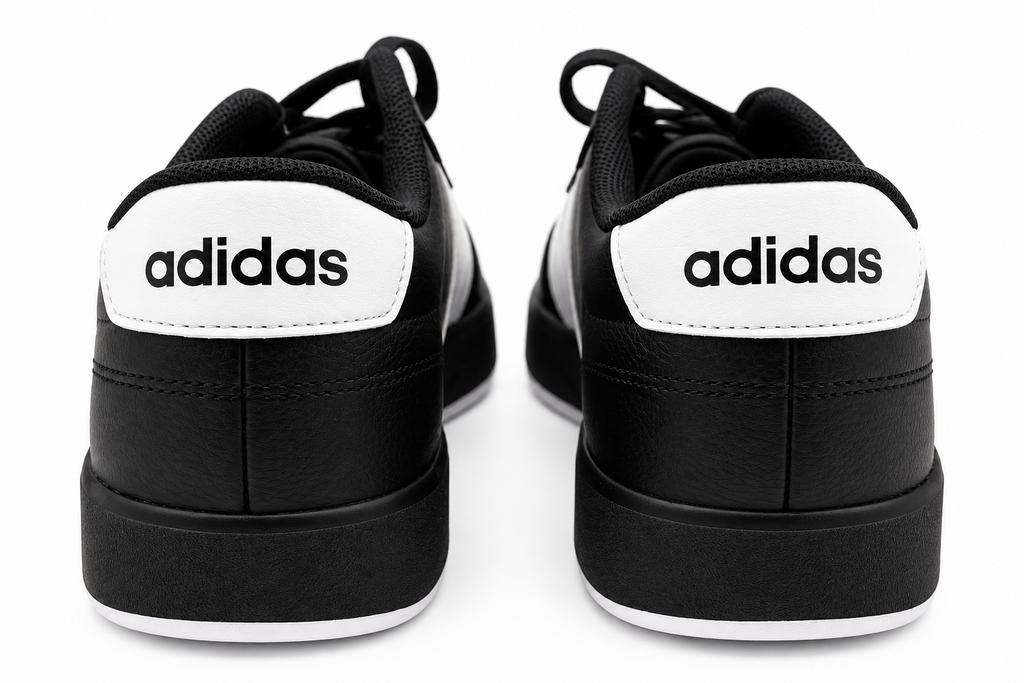 Adidas BREAKNET 3 J NEGRO BLANCO