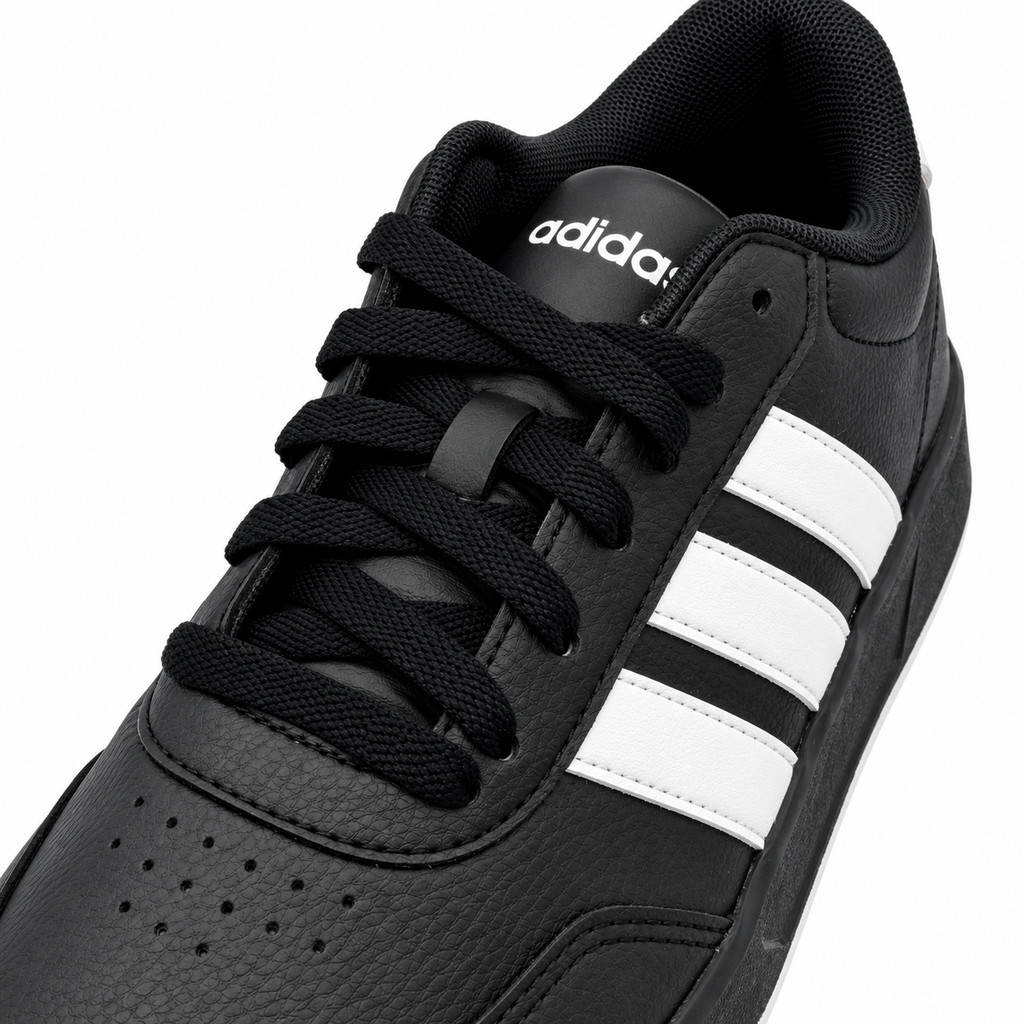 Adidas BREAKNET 3 J NEGRO BLANCO