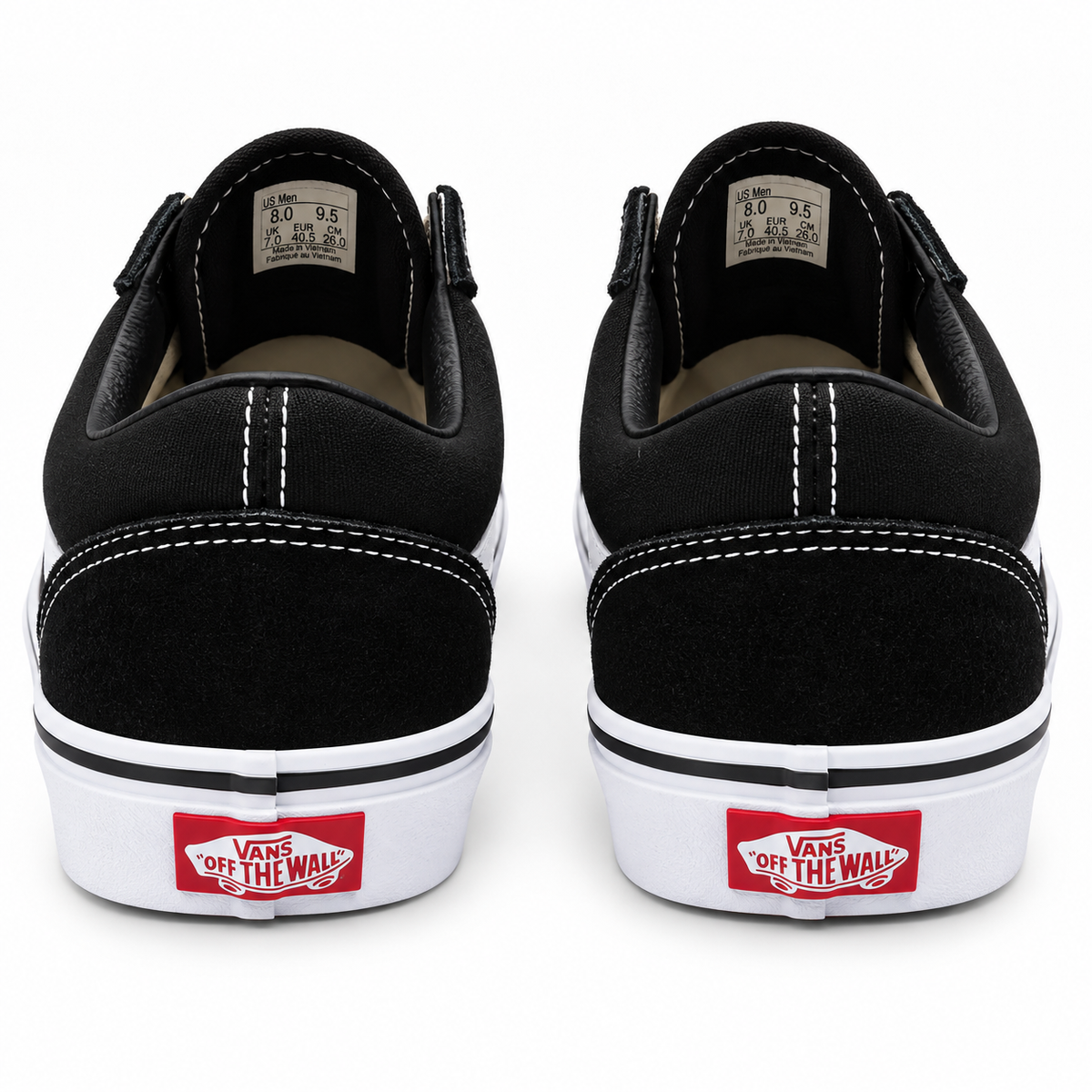 Vans UA OLD SKOOL NEGRO/BLANCO GAMUZA