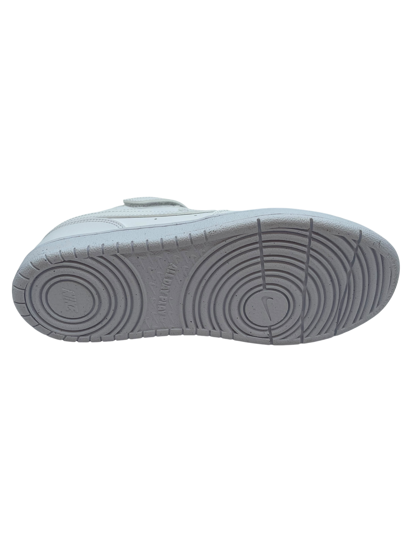 NIKE COURT BOROUGH LOW RECREAFT (PS) WHITE/WHITE